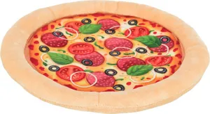 PIZZA, plyšová pizza, 26 cm